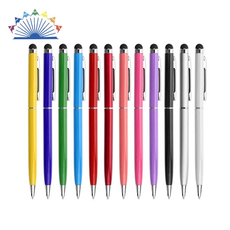 2 In 1 Slim Metal Stylus Pen